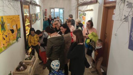 Wernisaż wystawy wiosennej w Wiślańskim Centrum Kultury